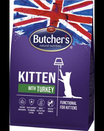 BUTCHER'S Functional Cat Kitten hrana pisicute 3x800 g curcan