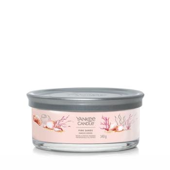 Yankee Candle Lumânare aromatica Signature tumbler medie Pink Sands 340 g