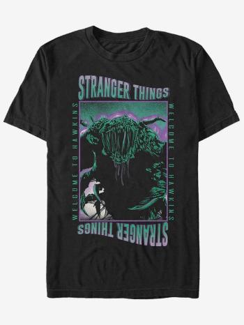 ZOOT.Fan Netflix Welcome To Hawkins Stranger Things Tricou Negru