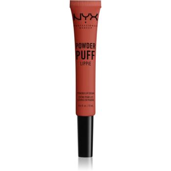 NYX Professional Makeup Powder Puff Lippie ruj cu pernițe aplicatoare culoare 13 Teacher's Pet 12 ml