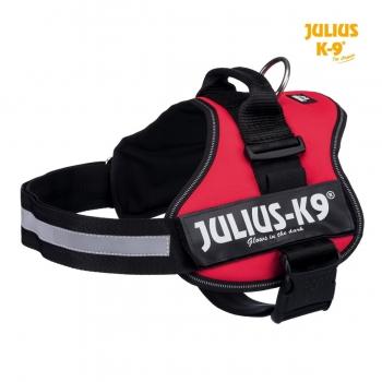 JULIUS-K9 IDC Power, ham câini, L, 23-30kg, roșu