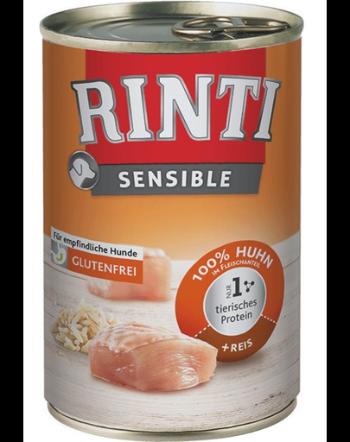 RINTI Sensible hrana caini, cu pui si orez 400 g