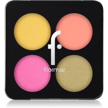 flormar Color Eyeshadow Palette paletă cu farduri de ochi culoare 005 Summer Breeze 6 g