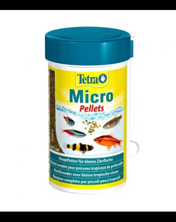 TETRA Micro Pellets 100 ml hrana sub forma de pelete pentru pesti tropicali