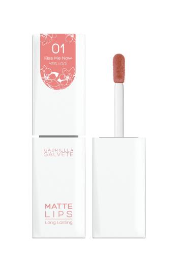 Gabriella Salvete Ruj lichid mat de lungă durată YES, I DO! (Matte Lips Long Lasting) 4,5 ml 01