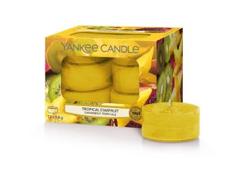 Yankee Candle Lumânări aromatice de ceai Tropical Starfruit 12 x 9,8 g