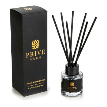 Difuzor de parfum cu bețișoare Privé Home Lemon Verbena, 50 ml