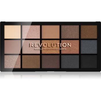 Makeup Revolution Reloaded paleta farduri de ochi culoare Smoky Neutrals 15 x 1.1 g