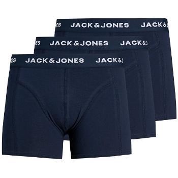 Jack&Jones 3 PACK - boxeri pentru bărbați JACANTHONY 12171946Blue -noapte s XXL
