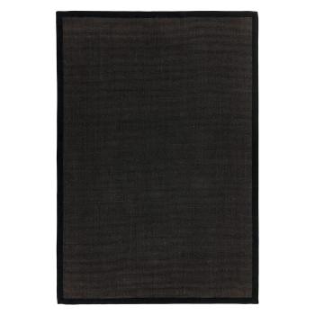 Covor negru 180x120 cm Sisal - Asiatic Carpets