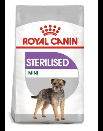 Royal Canin Mini Sterilised Adult hrana uscata caine sterilizat, 3 kg