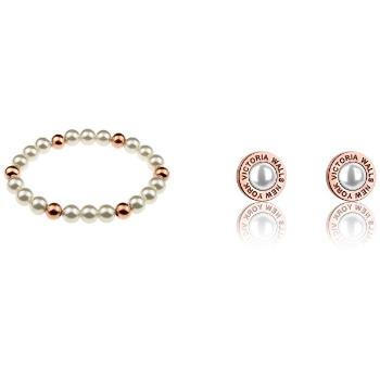 Victoria Walls Set de brățări cu perle si cercei VS1063R
