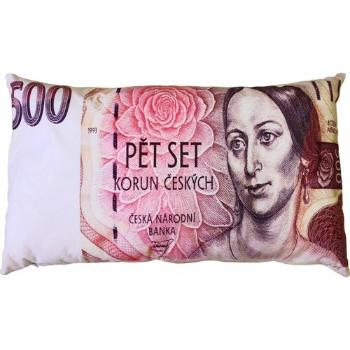 Pernă Monedă 500 CZK, 35 x 60 cm
