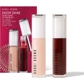 Bobbi Brown Holiday Sheer Shine Extra Plump Lip Serum Set set de luciu de buze hidratant