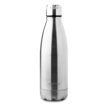 Sticlă termos din oțel inoxidabil Sabichi Stainless Steel Bottle, 450 ml, argintiu