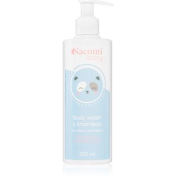 Nacomi Baby gel de duș și șampon pentru nou-nascuti si copii 249 ml