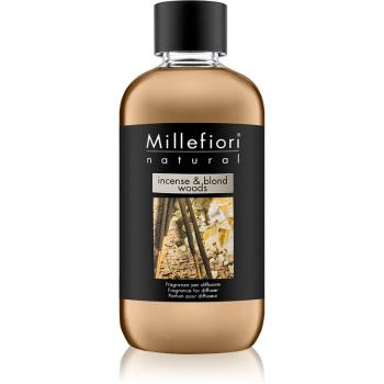 Millefiori Natural Incense & Blond Woods reumplere în aroma difuzoarelor 250 ml
