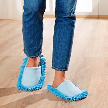 Papuci pentru curătarea podelelor 1 per. - albastru