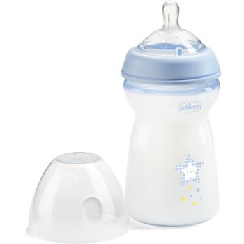 Chicco Natural Feeling Boy biberon pentru sugari 6m+ 330 ml