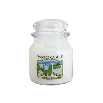 Yankee Candle Scented Lumânare Classic Medium Clean Cotton 411 g