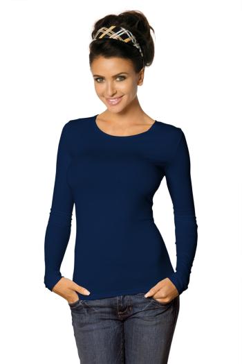 Tricou Manati long dark blue plus