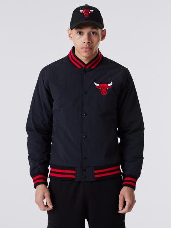 New Era Chicago Bulls Logo Bomber Jachetă Negru