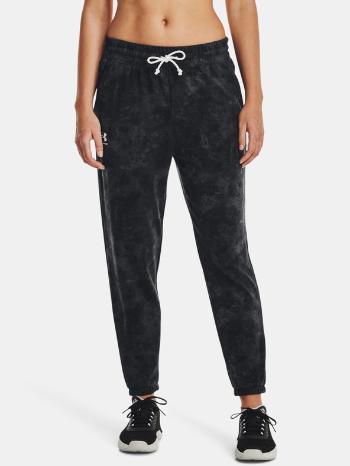 Under Armour Rival Terry Print Jogger Pantaloni de trening Negru