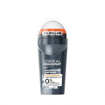 L´Oréal Paris Deodorant cu bilă hipoalergenic Men Expert Magnesium Defense (Deo Roll-on) 50 ml