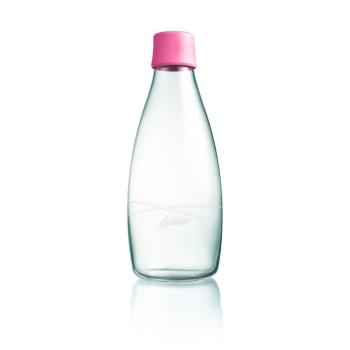 Sticlă ReTap, 800 ml, roz deschis