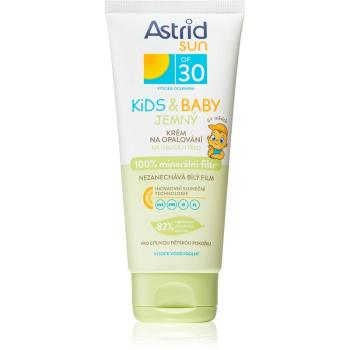 Astrid Sun Baby crema pentru protecție solară rezistenta la apa pentru copii mici pentru față și corp 100 ml