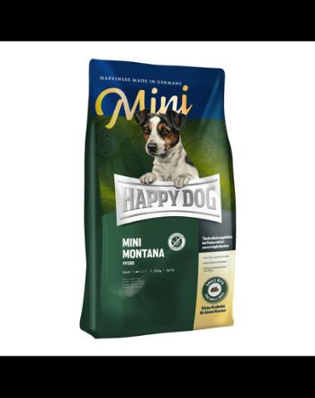 HAPPY DOG Mini Montana hrană uscată pentru câini adulți de talie mică 1 kg
