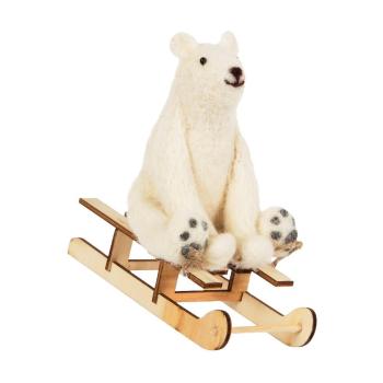 Figurină de Crăciun Polar Bear – Sass & Belle