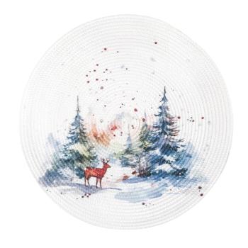 Suport farfurie Altom Winter forest, diametru 38 cm