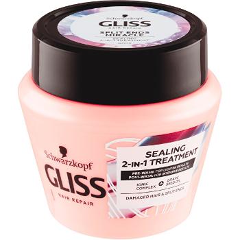 Gliss Kur Mască regeneratoare Split Ends Miracle (Sealing 2 in 1 Treatment) 300 ml