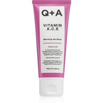 Q+A Vitamin A. C. E masca gel revigorant cu vitamine A, C, E 75 ml