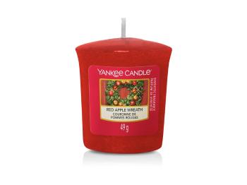 Yankee Candle Lumânare votivă aromatică Red Apple Wreath 49 g