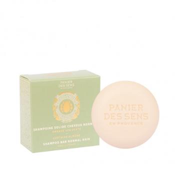 Panier des Sens Șampon solid pentru părul normal Soothing Almond (Shampoo Bar Normal Hair) 75 g