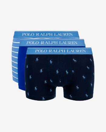 Polo Ralph Lauren Boxeri, 3 bucăți Albastru