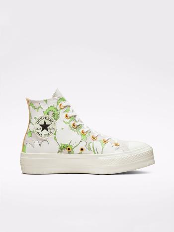 Converse All Star Florals Teniși Alb