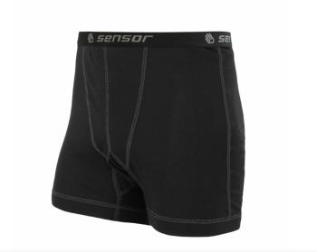 Pentru bărbaţi pantaloni scurți Sensor dublu față negru 1003027-02
