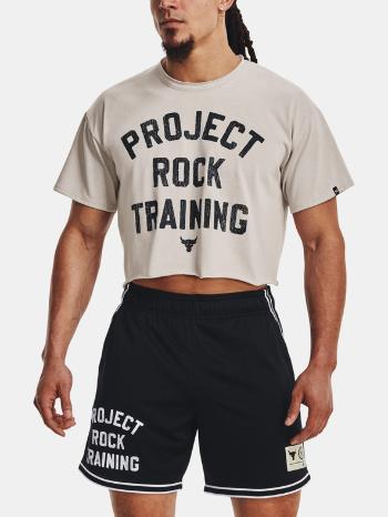 Under Armour Project Rock HW Cutoff T TG Tricou Gri