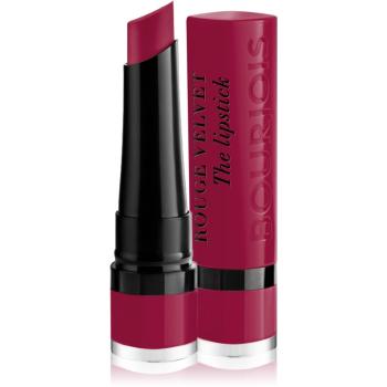 Bourjois Rouge Velvet The Lipstick ruj mat culoare 10 Magni-Fig 2.4 g