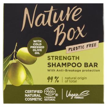 Nature Box Șampon solid pentru fortifiereOlive Oil (Shampoo Bar) 85 g