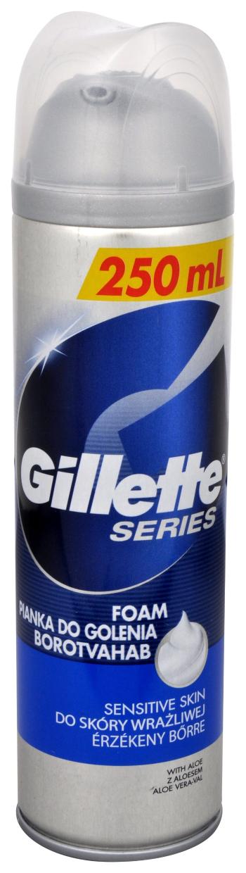 Gillette Spumă de ras pentru piele sensibilă Series Sensitive Skin (Foam) 250 ml