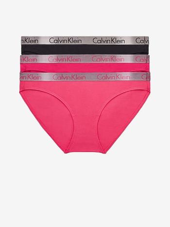 Calvin Klein Underwear	 Chiloți, 3 bucăți Roz