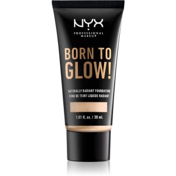 NYX Professional Makeup Born To Glow make-up lichid stralucitor culoare 1.5. Fair 30 ml