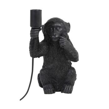 Veioză neagră (înălțime 34 cm) Monkey – Light & Living