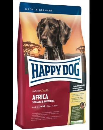 HAPPY DOG Supreme Africa - Hrană pentru câini - cu struț african - 25 kg (2 x 12.5 kg)