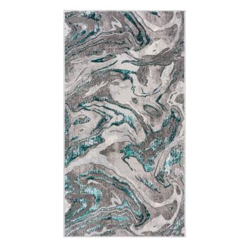 Covor Flair Rugs Marbled, 80 x 150 cm, gri-albastru