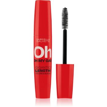 Gabriella Salvete Oh My Gab! Oh Length rimel pentru volum, foarte negru culoare Black 14 ml